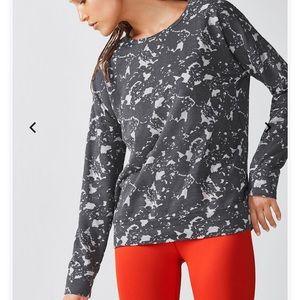 Fabletics burnout sweatshirt - NWT Large